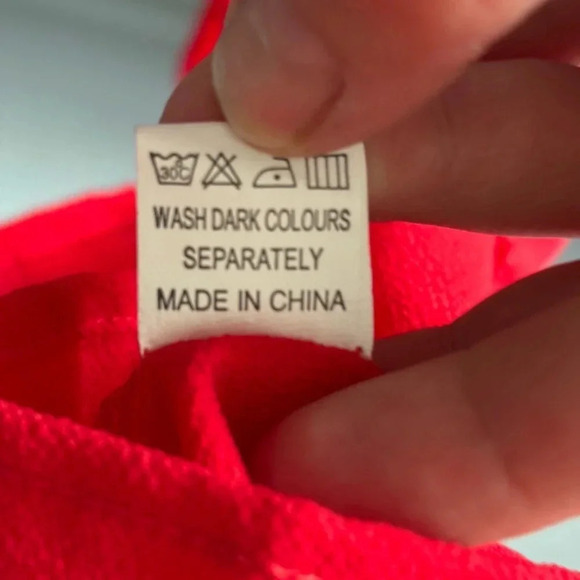 Princess Polly, Agnetha, red, wrap style, mini dress, US 8, NWT - Picture 11 of 12